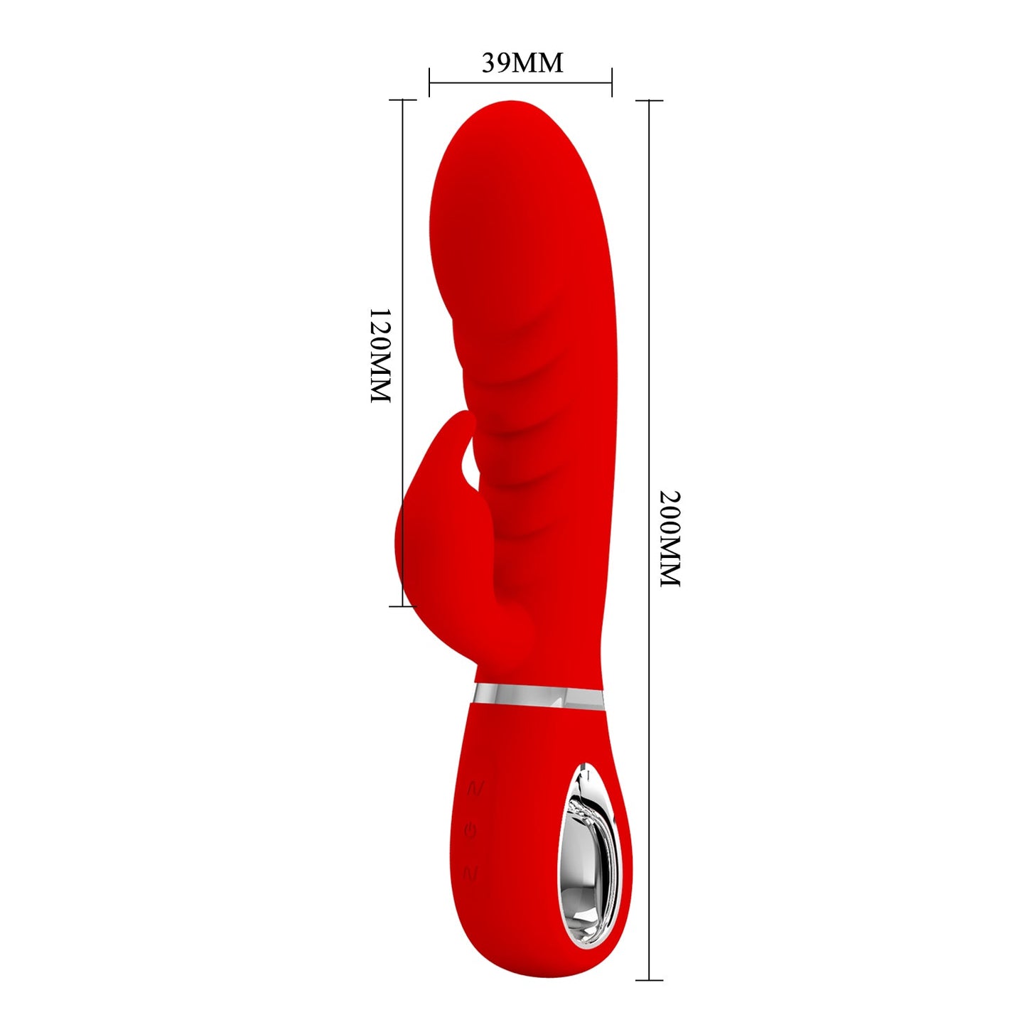 Pretty Love Prescott Super Soft Rabbit Vibrator - Club X