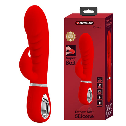 Pretty Love Prescott Super Soft Rabbit Vibrator - Club X