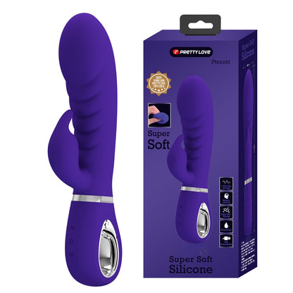 Pretty Love Prescott Super Soft Rabbit Vibrator - Club X