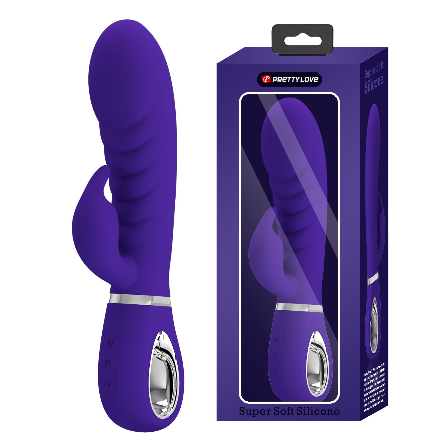 Pretty Love Prescott Super Soft Rabbit Vibrator - Club X