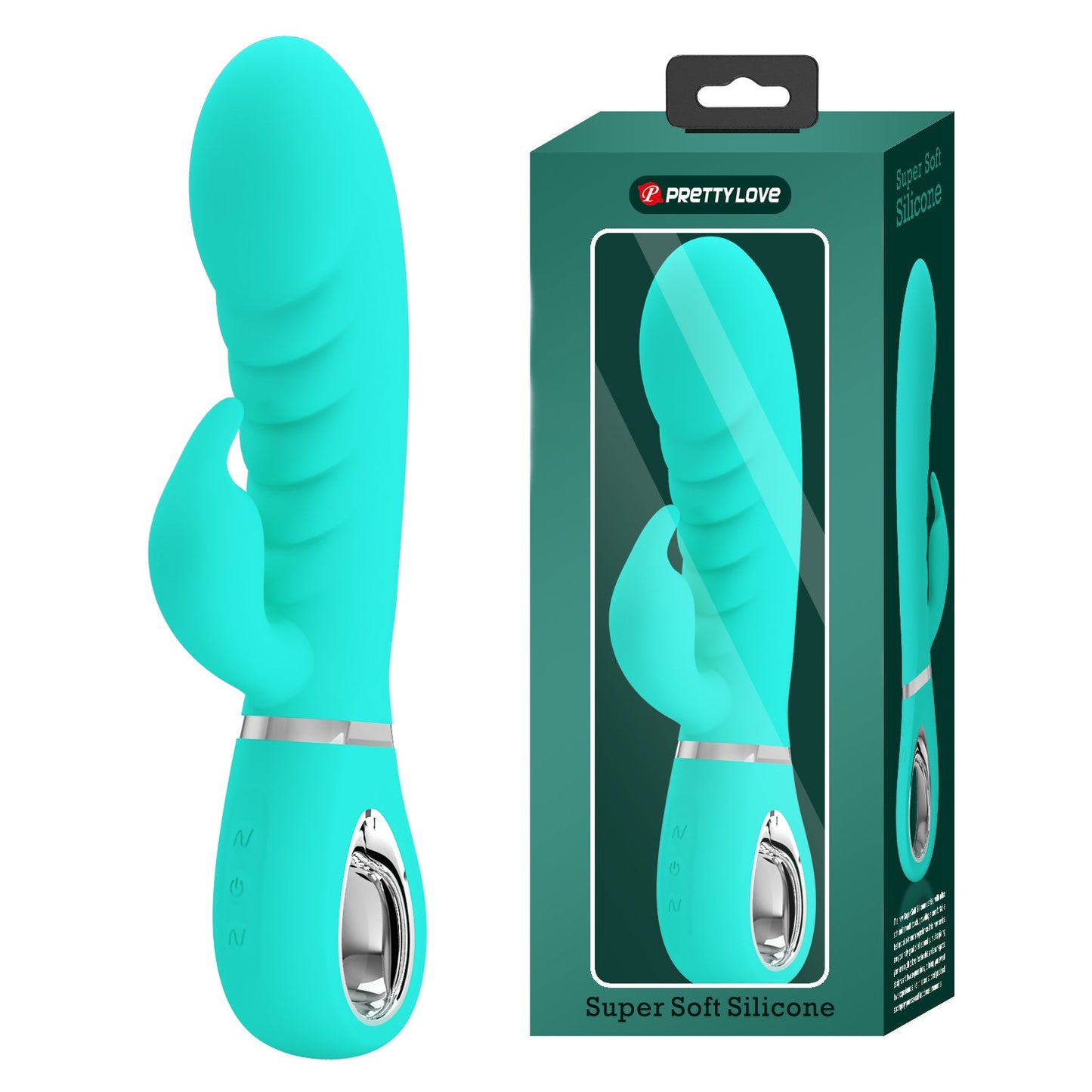 Pretty Love Prescott Super Soft Rabbit Vibrator - Club X