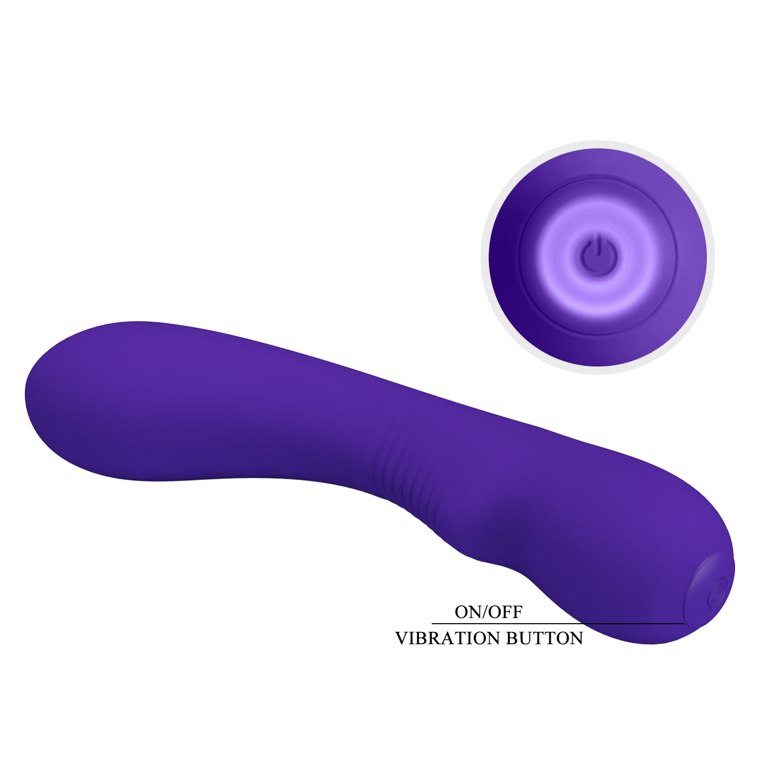 Pretty Love Matt Super Soft Vibrator - Club X