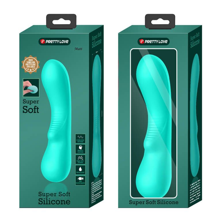 Pretty Love Matt Super Soft Vibrator - Club X