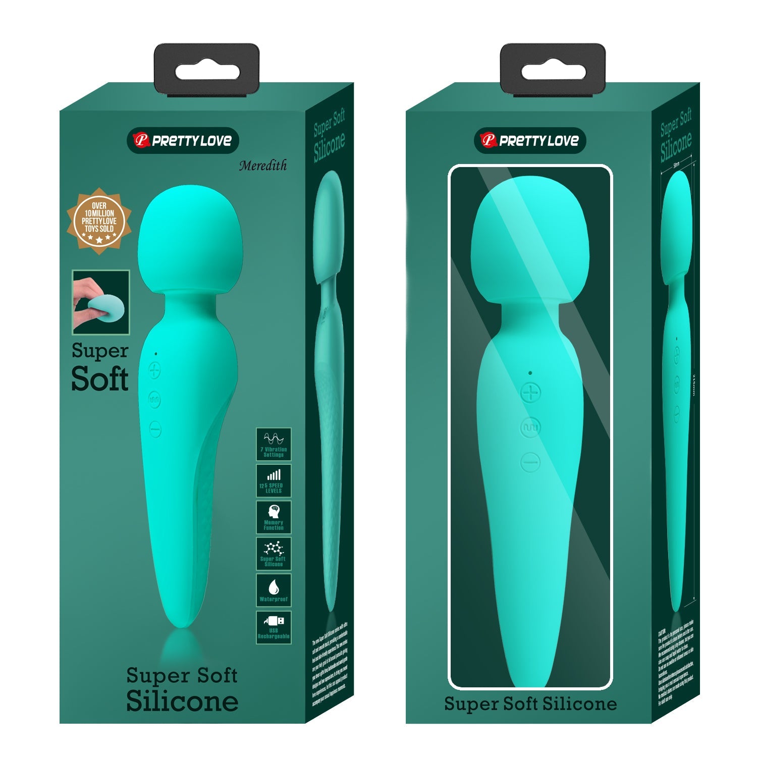 Pretty Love Meredith Super Soft Wand - Club X