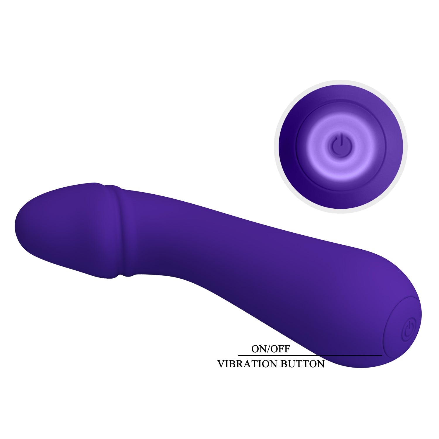 Pretty Love Cetus Soft Flexible Vibrator - Club X