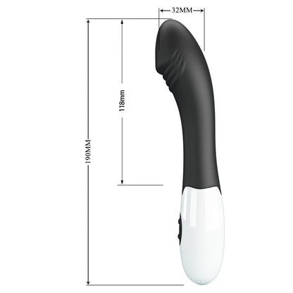 Party Up BILL Classic Vibe - Black - Black 19 cm Vibrator Party Up