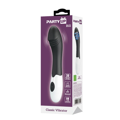 Party Up BILL Classic Vibe - Black - Black 19 cm Vibrator Party Up