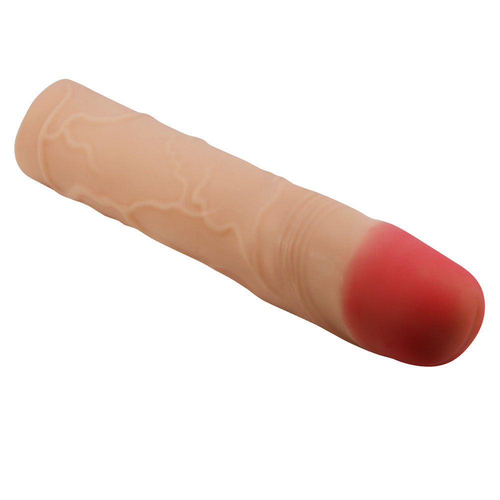 Party Up PHILIP 3 Inch Extender Sleeve - Flesh 3 Inch Penis Extender Sleeve Party Up