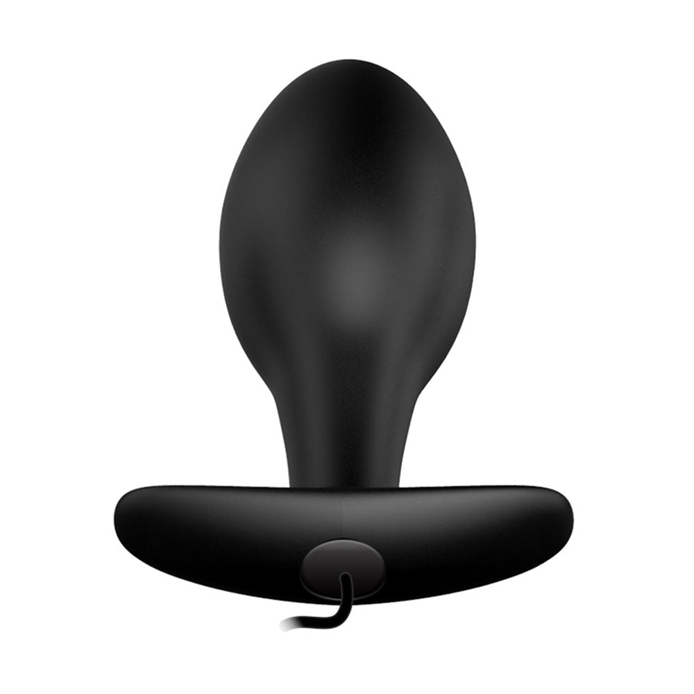 Party Up JASON Vibrating Anal Plug - Black 8.5 cm Vibrating Butt Plug with Remote Party Up