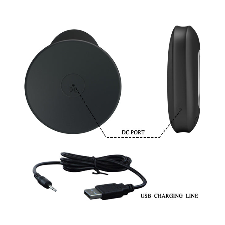 MR PLAY Remote Control Vibrating Anal Plug - Black USB Rechargeable Vibrating Butt Plug with Wireless Remote Baile