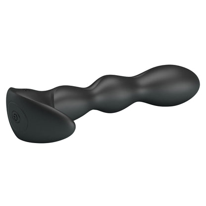 Party Up JIM Vibrating Plug - Black 14.5 cm USB Rechargeable Vibrating Butt Plug Party Up