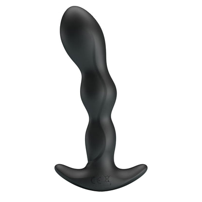 Party Up JIM Vibrating Plug - Black 14.5 cm USB Rechargeable Vibrating Butt Plug Party Up