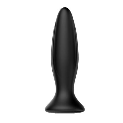 MR PLAY Vibrating Anal Plug - Black 12.8 cm USB Rechargeable Vibrating Butt Plug Baile