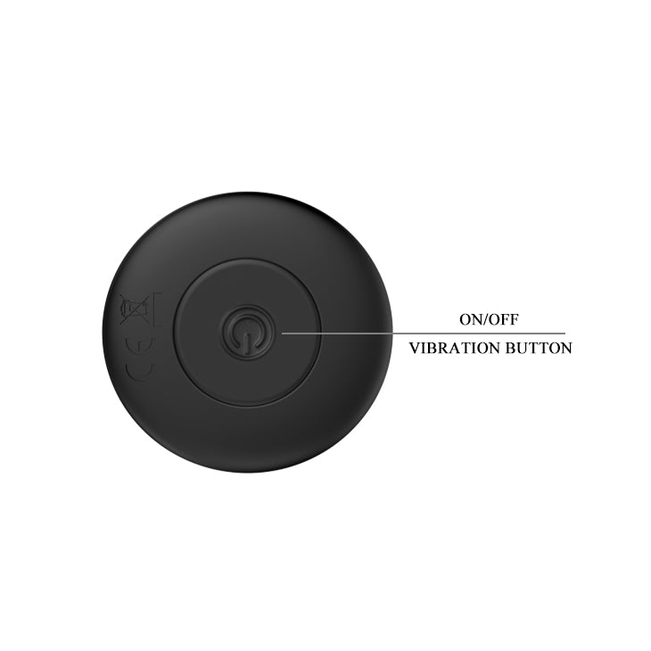 MR PLAY Vibrating Anal Plug - Black 12.8 cm USB Rechargeable Vibrating Butt Plug Baile