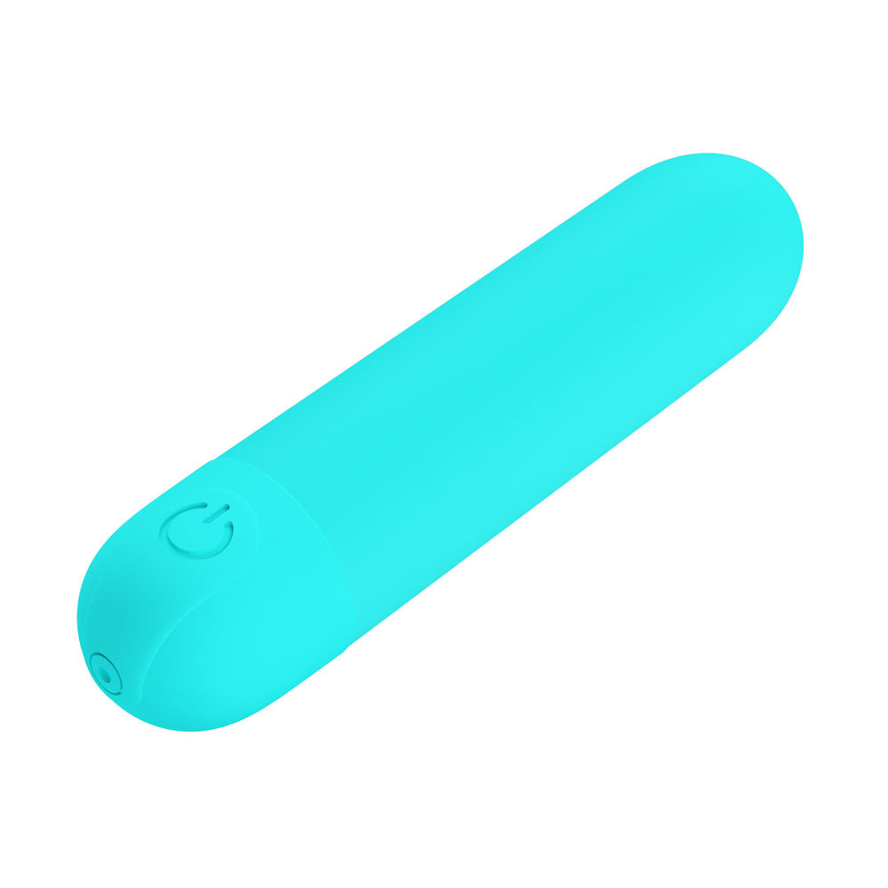 Party Up HARRY Mini Bullet - Teal - Teal 8 cm USB Rechargeable Bullet Party Up