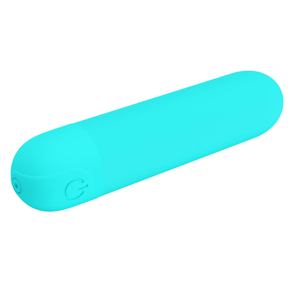 Party Up HARRY Mini Bullet - Teal - Teal 8 cm USB Rechargeable Bullet Party Up