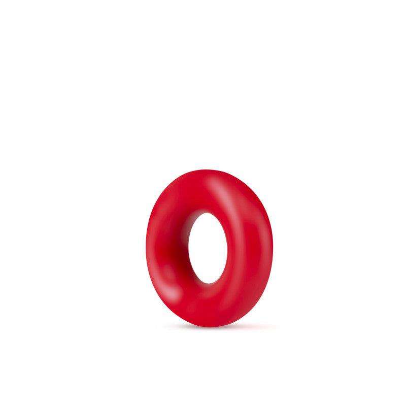 Stay Hard Donut Rings - Red Cock Rings - Set of 2 Blush Novelties