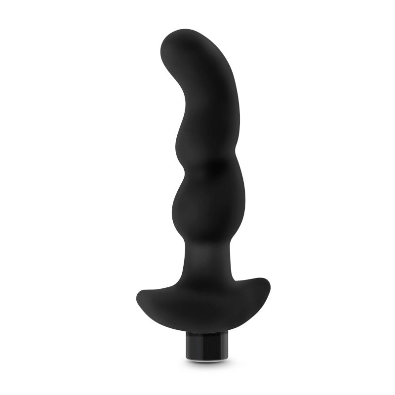 Anal Adventures Platinum Vibrating Prostate Massager 03 - Black USB Rechargeable 15.2 cm Prostate Massager Blush Novelties