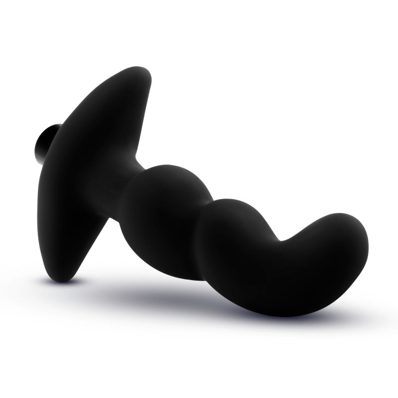 Anal Adventures Platinum Vibrating Prostate Massager 03 - Black USB Rechargeable 15.2 cm Prostate Massager Blush Novelties