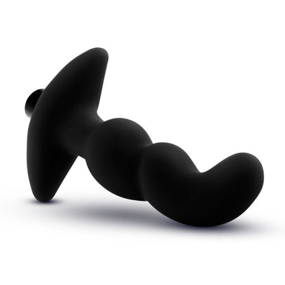 Anal Adventures Platinum Vibrating Prostate Massager 03 - Black USB Rechargeable 15.2 cm Prostate Massager Blush Novelties