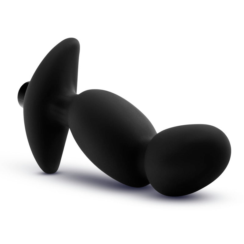 Anal Adventures Platinum Vibrating Prostate Massager 04 - Black 16.5 cm USB Rechargeable Prostate Massager Blush Novelties