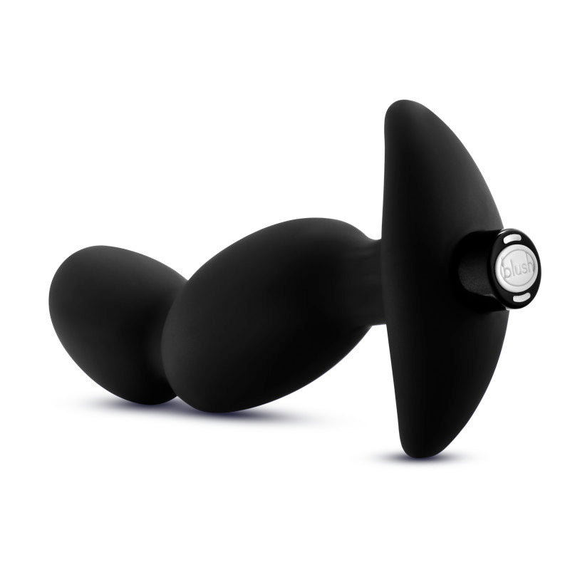 Anal Adventures Platinum Vibrating Prostate Massager 04 - Black 16.5 cm USB Rechargeable Prostate Massager Blush Novelties
