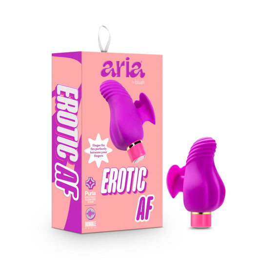 Aria Erotic AF - Plum USB Rechargeable Stimulator Purple - Club X