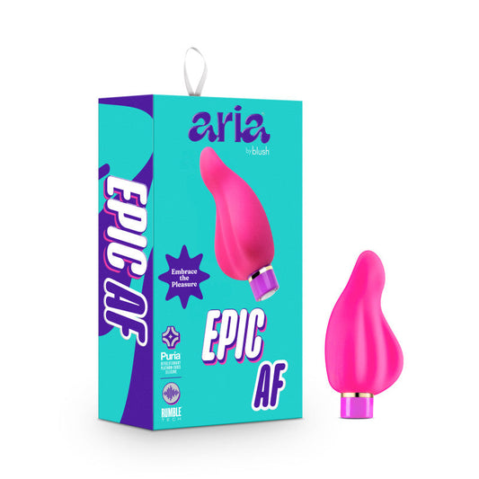 Aria Epic AF - Fuschia USB Rechargeable Stimulator Blush Novelties