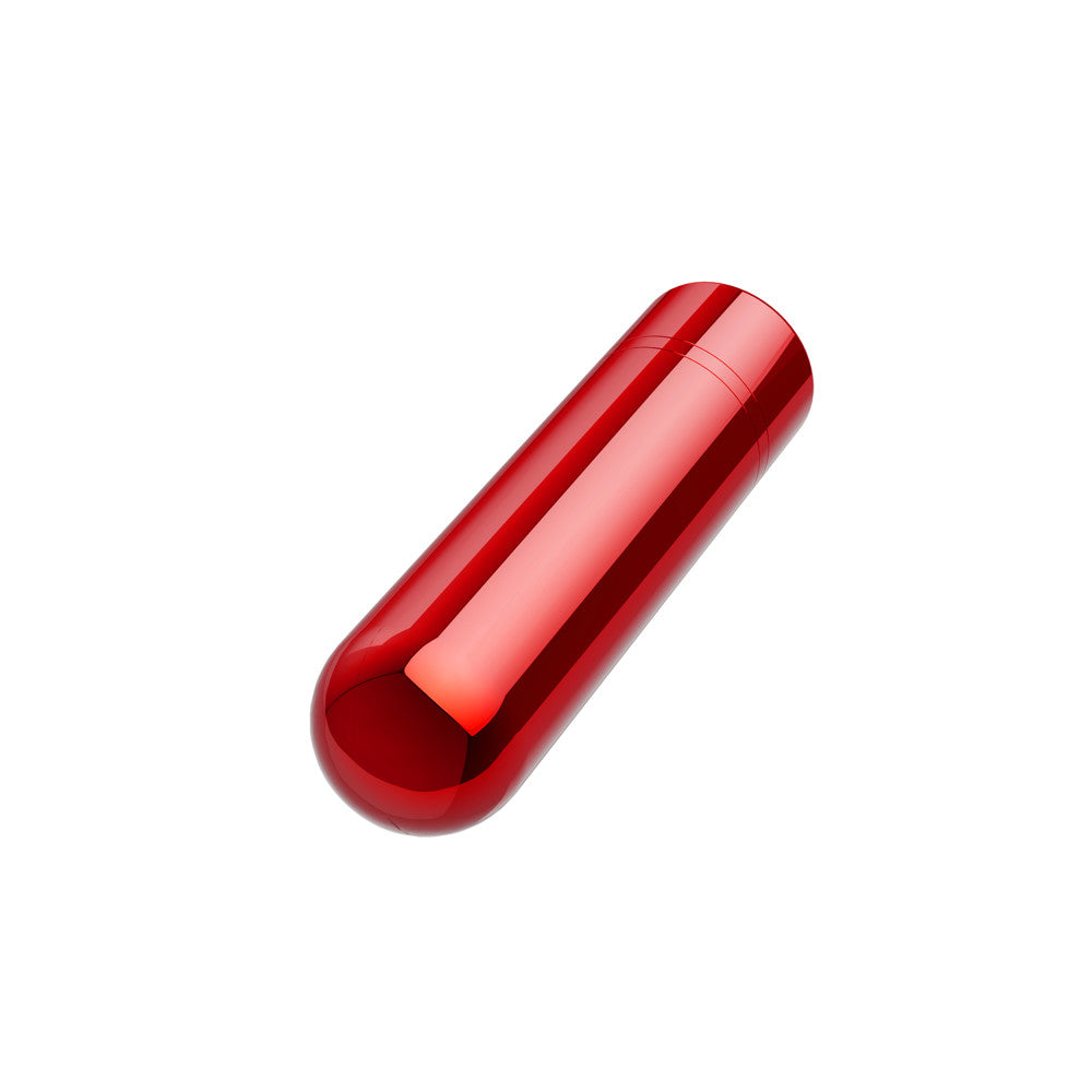Kool Vibes - Rechargeable Mini Bullet - Cherry - Red 6.4 cm USB Rechargeable Bullet Blush Novelties