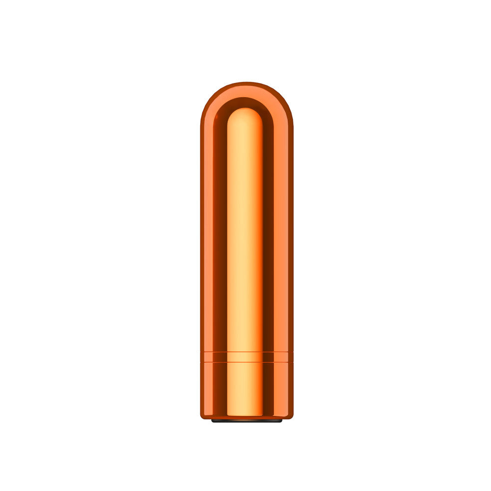 Kool Vibes - Rechargeable Mini Bullet - Tangerine - Orange 6.4 cm USB Rechargeable Bullet Blush Novelties