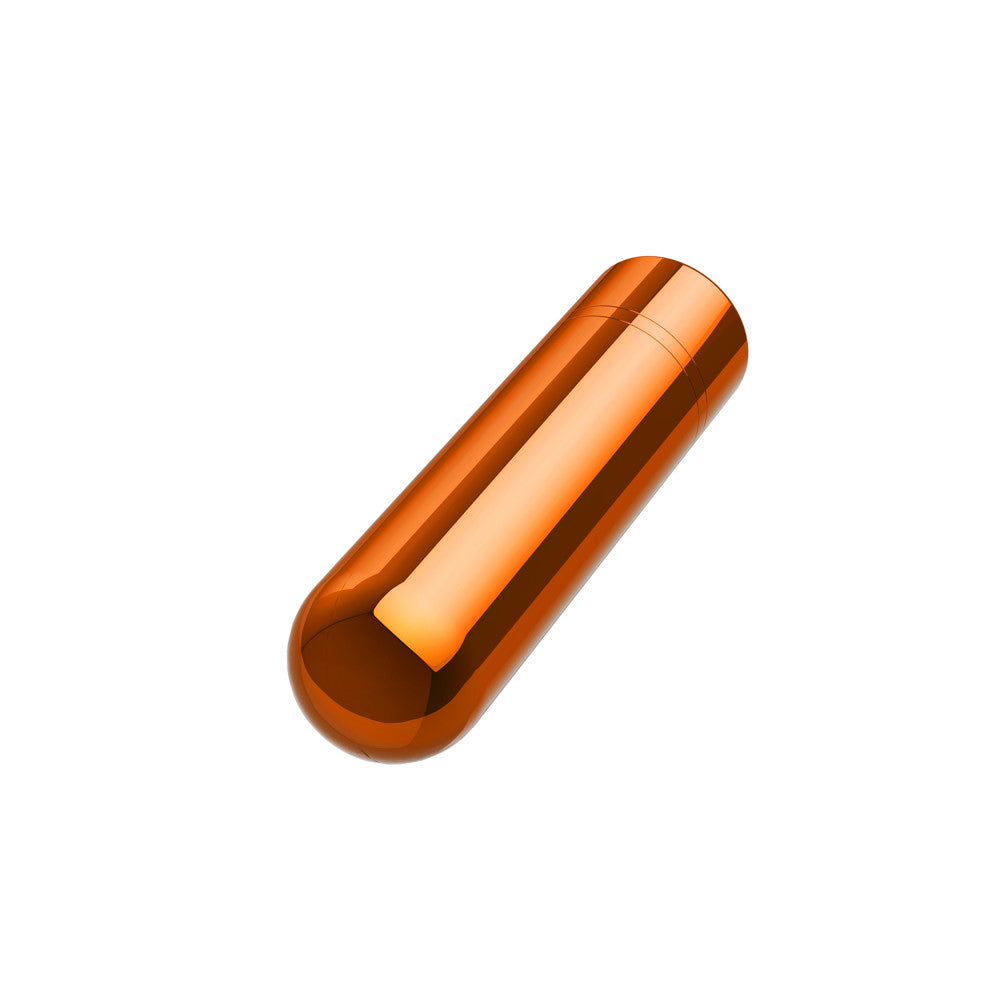 Kool Vibes - Rechargeable Mini Bullet - Tangerine - Orange 6.4 cm USB Rechargeable Bullet Blush Novelties