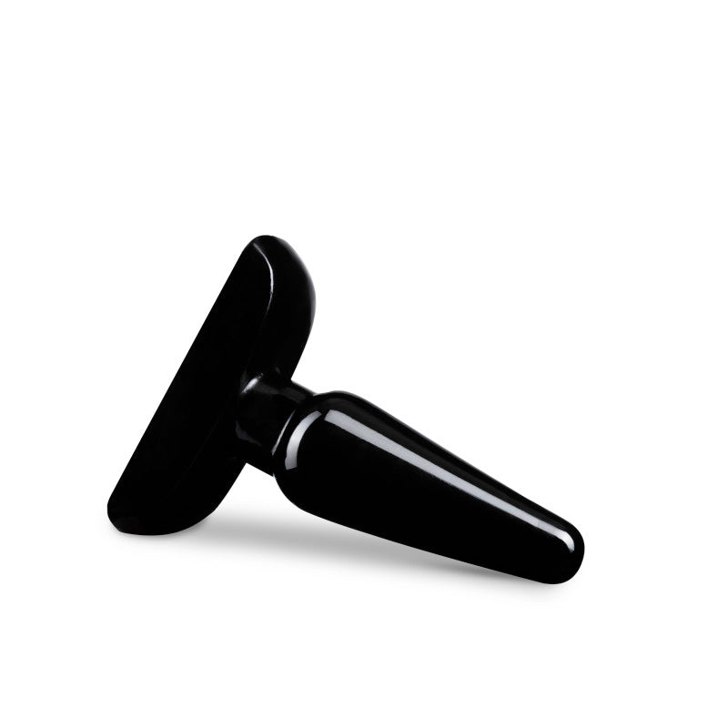 Anal Adventures Basic Anal Plug - Small - Black 10.8 cm Butt Plug Blush Novelties