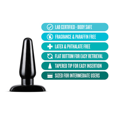 Anal Adventures Basic Medium Anal Plug - Club X