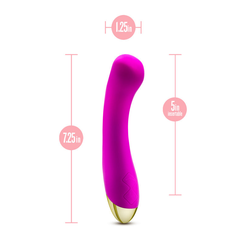 Aria Bangin' AF - Purple 18.4 cm USB Rechargeable Vibrator Blush Novelties