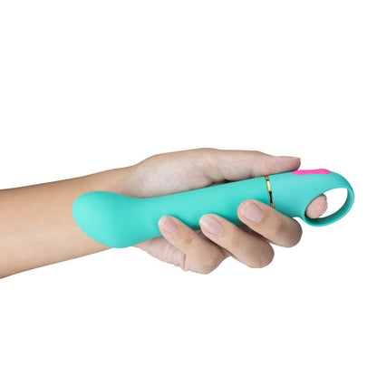 Aria Flirty AF - Teal 16.5 cm Vibrator Blush Novelties