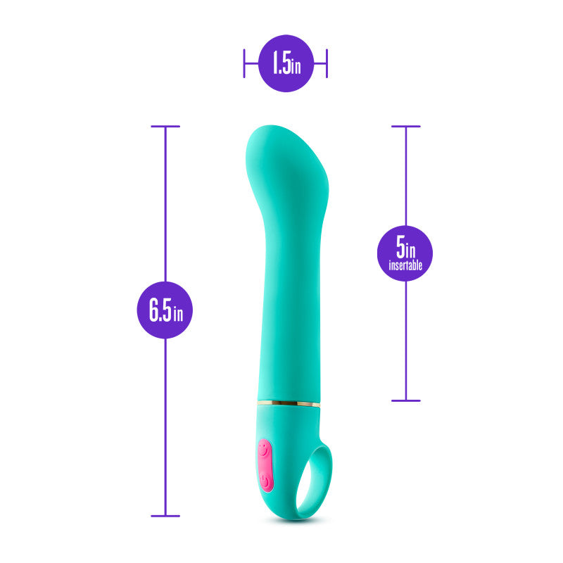 Aria Flirty AF - Teal 16.5 cm Vibrator Blush Novelties