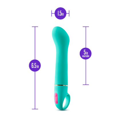 Aria Flirty AF - Teal 16.5 cm Vibrator Blush Novelties
