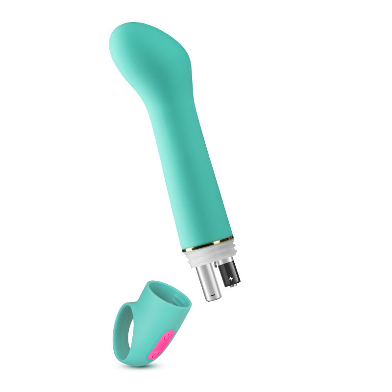 Aria Flirty AF - Teal 16.5 cm Vibrator Blush Novelties