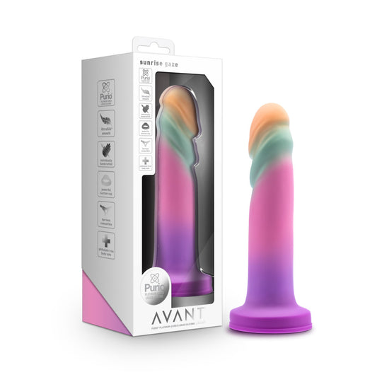 Avant - Sunrise Gaze - Sherbet 19 cm Dildo Coloured - Club X
