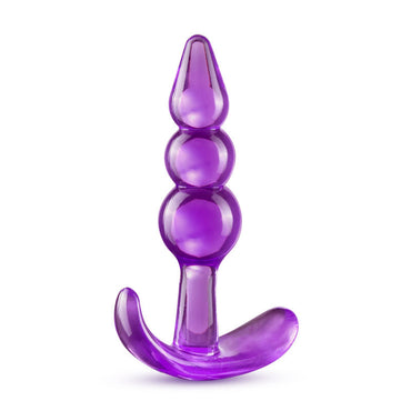 B Yours Triple Bead Anal Plug - Purple 9.5 cm Butt Plug Blush Novelties