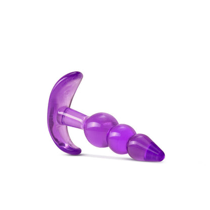 B Yours Triple Bead Anal Plug - Purple 9.5 cm Butt Plug Blush Novelties