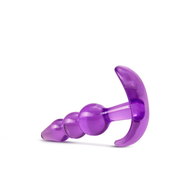 B Yours Triple Bead Anal Plug - Purple 9.5 cm Butt Plug Blush Novelties