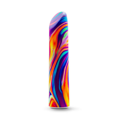 Limited Addiction Psyche - Power Vibe - Rainbow 10.2 cm USB Rechargeable Bulet Blush Novelties