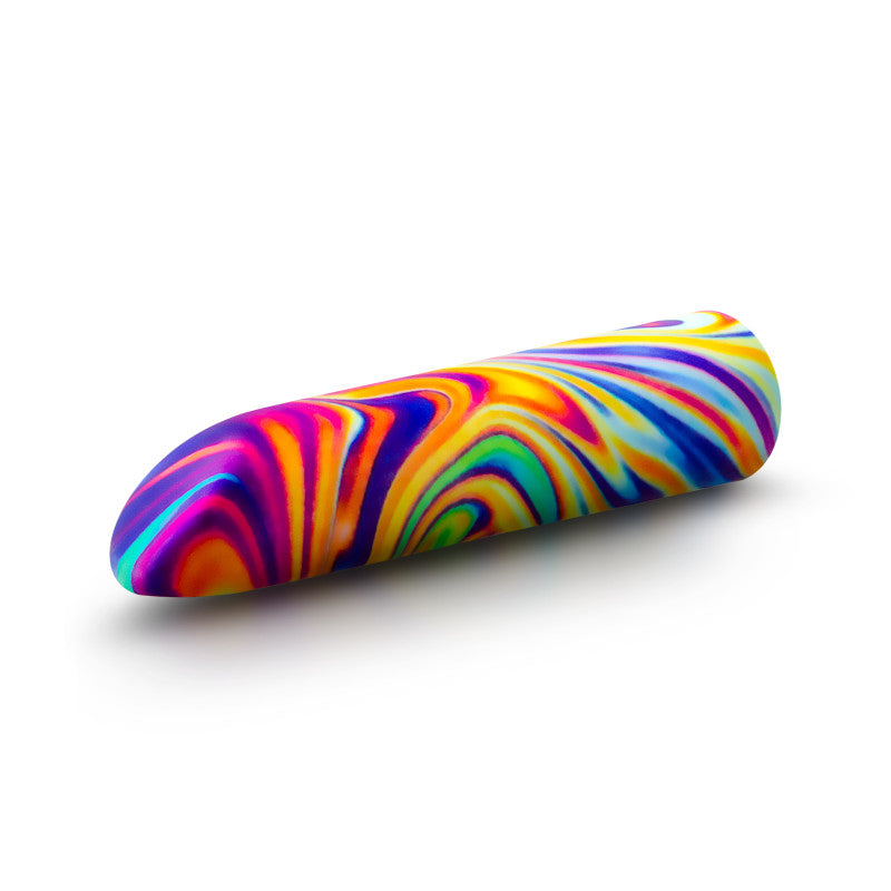 Limited Addiction Psyche - Power Vibe - Rainbow 10.2 cm USB Rechargeable Bulet Blush Novelties