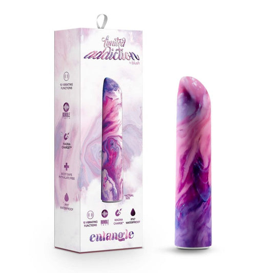 Limited Addiction Entangle - Power Vibe - Lilac 10.2 cm USB Rechargeable Bullet Blush Novelties