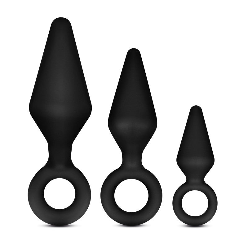 Anal Adventures Platinum Loop Plug Kit - Club X