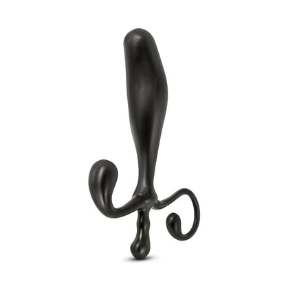 Anal Adventures Prostate Stimulator - Black 12.7 cm Prostate Massager Blush