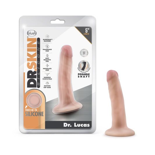 Dr. Skin Silicone Dr. Lucas - Flesh 14 cm Dong Flesh - Club X