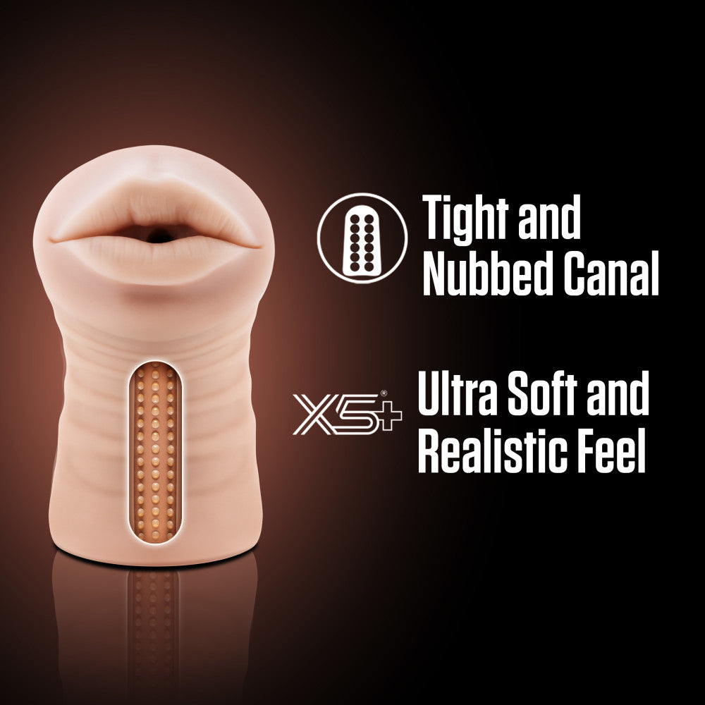 EnLust - Nicole Vibrating Oral Stroker - Club X