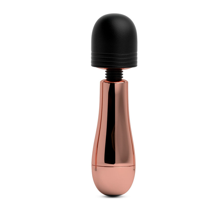 Lush Chloe - Rose Gold USB Rechargeable Mini Massager Wand Blush Novelties